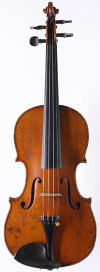 violin front