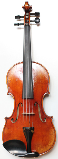 violin front