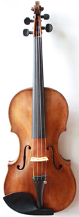 violin front