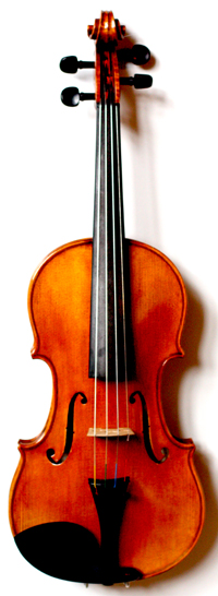 violin front